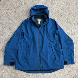 Duluth Trading Co. Blue Hooded Jacket